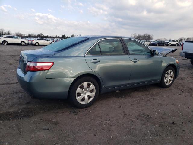 4T1BE46K17U569481 - 2007 TOYOTA CAMRY CE TURQUOISE photo 3