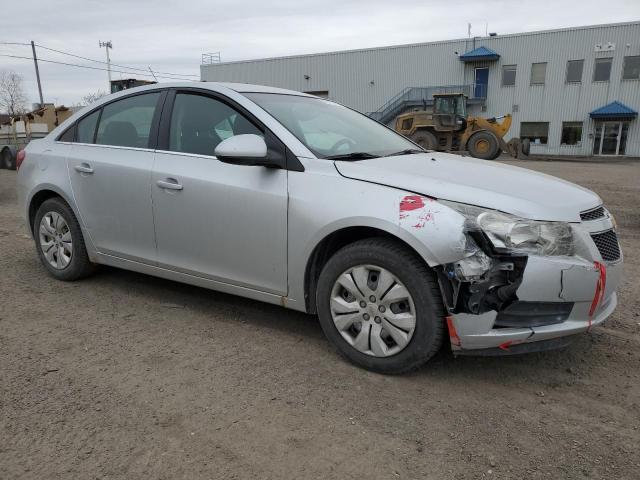 1G1PF5SC5C7160462 - 2012 CHEVROLET CRUZE LT SILVER photo 4