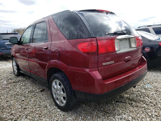 3G5DA03L36S669215 - 2006 BUICK RENDEZVOUS CX MAROON photo 2