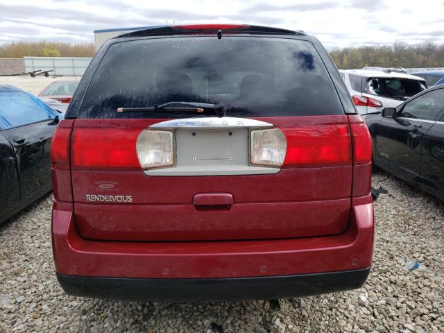 3G5DA03L36S669215 - 2006 BUICK RENDEZVOUS CX MAROON photo 6