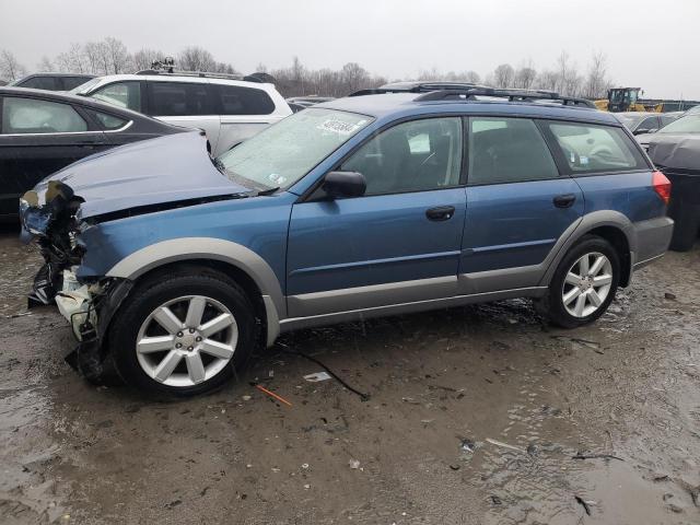 4S4BP61CX67326867 - 2006 SUBARU LEGACY OUTBACK 2.5I BLUE photo 1