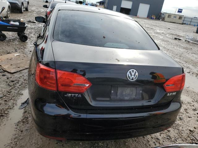 3VWDZ7AJ7BM361472 - 2011 VOLKSWAGEN JETTA SE BLACK photo 6