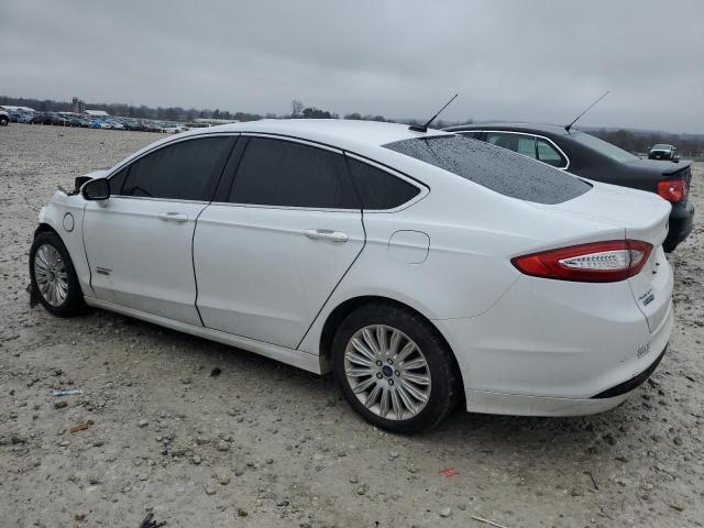 3FA6P0PU7GR234084 - 2016 FORD FUSION SE PHEV WHITE photo 2