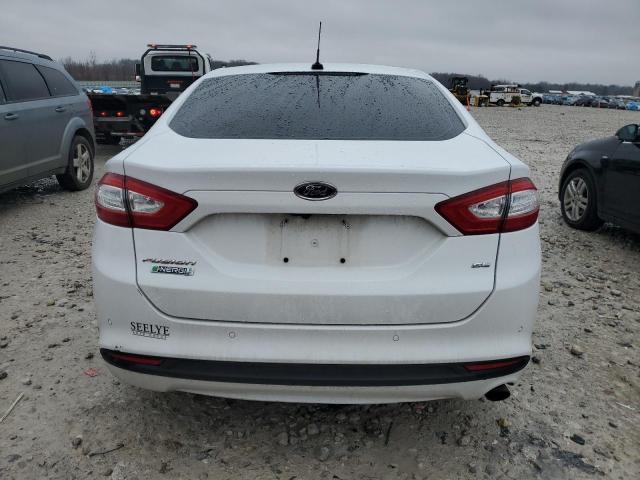 3FA6P0PU7GR234084 - 2016 FORD FUSION SE PHEV WHITE photo 6