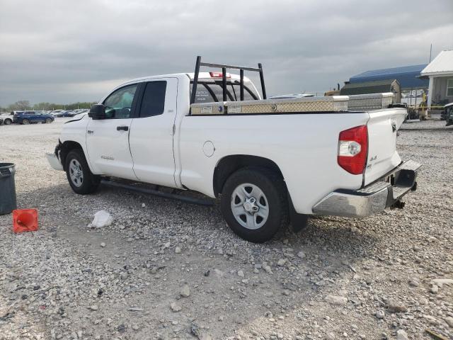 5TFUW5F14KX852570 - 2019 TOYOTA TUNDRA DOUBLE CAB SR/SR5 WHITE photo 2