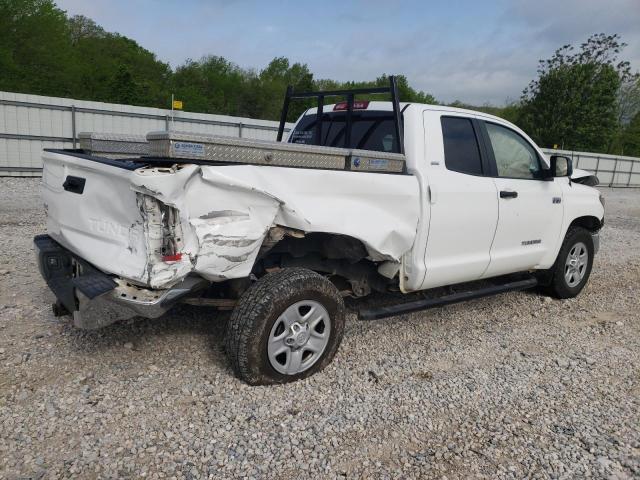 5TFUW5F14KX852570 - 2019 TOYOTA TUNDRA DOUBLE CAB SR/SR5 WHITE photo 3