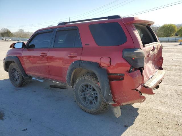 JTEBU5JR4E5173646 - 2014 TOYOTA 4RUNNER SR5 RED photo 2