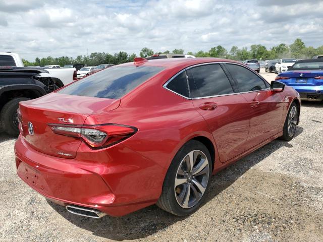 19UUB6F62MA003994 - 2021 ACURA TLX ADVANCE RED photo 3