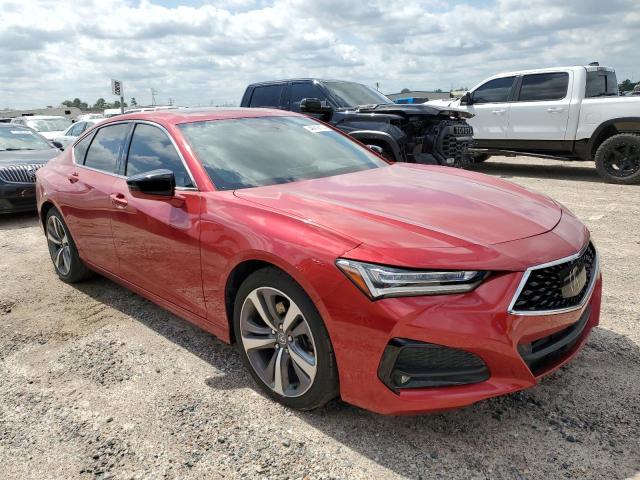 19UUB6F62MA003994 - 2021 ACURA TLX ADVANCE RED photo 4