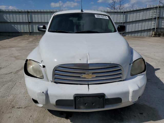 3GNCA13B69S626744 - 2009 CHEVROLET HHR LS WHITE photo 5