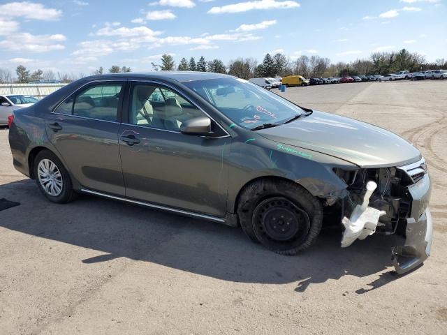 4T4BF1FK4ER386994 - 2014 TOYOTA CAMRY L GRAY photo 4