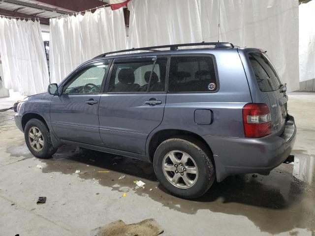 JTEEP21A460187316 - 2006 TOYOTA HIGHLANDER LIMITED BLUE photo 2