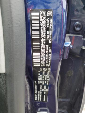 ZASFAKPN5J7B58645 - 2018 ALFA ROMEO STELVIO SPORT Blau Foto 13