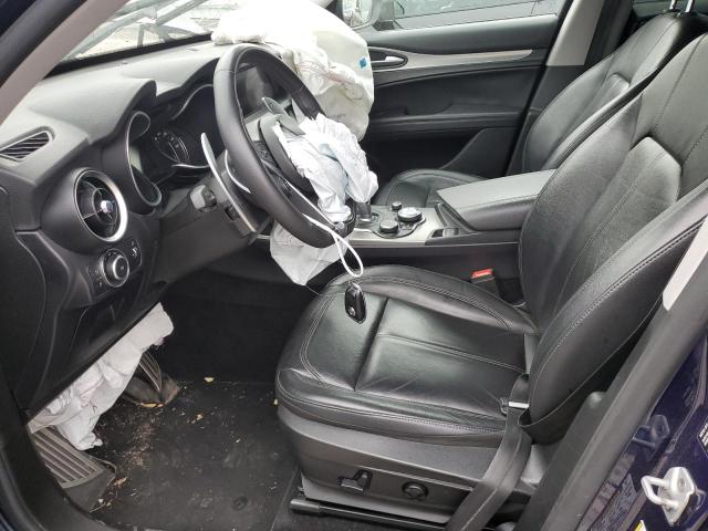 ZASFAKPN5J7B58645 - 2018 ALFA ROMEO STELVIO SPORT Blau Foto 7
