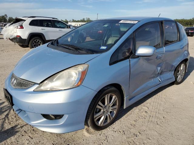 JHMGE88409S060074 - 2009 HONDA FIT SPORT BLUE photo 1