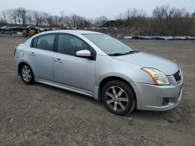3N1AB6APXCL662479 - 2012 NISSAN SENTRA 2.0 SILVER photo 4