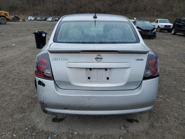 3N1AB6APXCL662479 - 2012 NISSAN SENTRA 2.0 SILVER photo 6