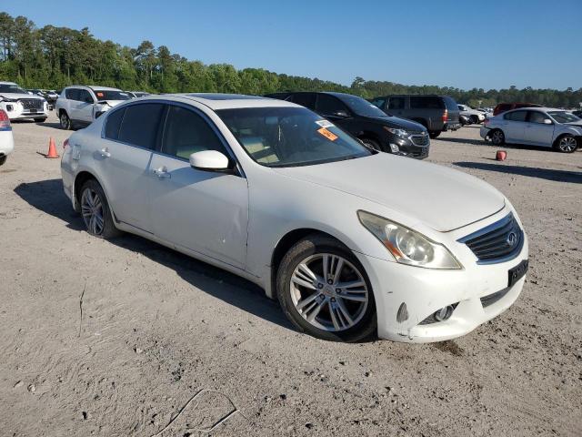 JN1CV6AR2CM971337 - 2012 INFINITI G37 WHITE photo 4