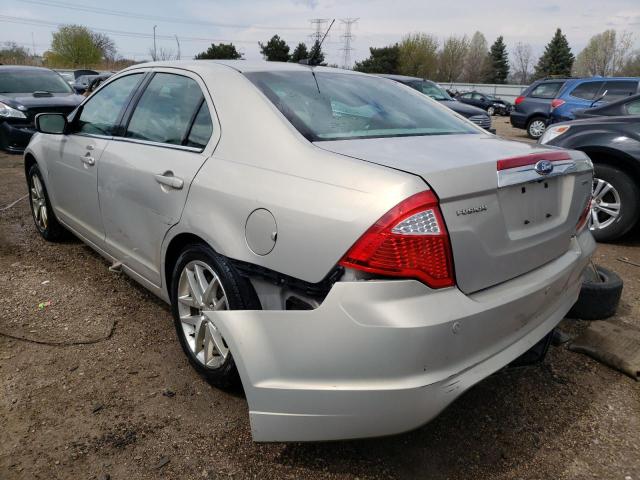 3FAHP0JG2AR331079 - 2010 FORD FUSION SEL BEIGE photo 2