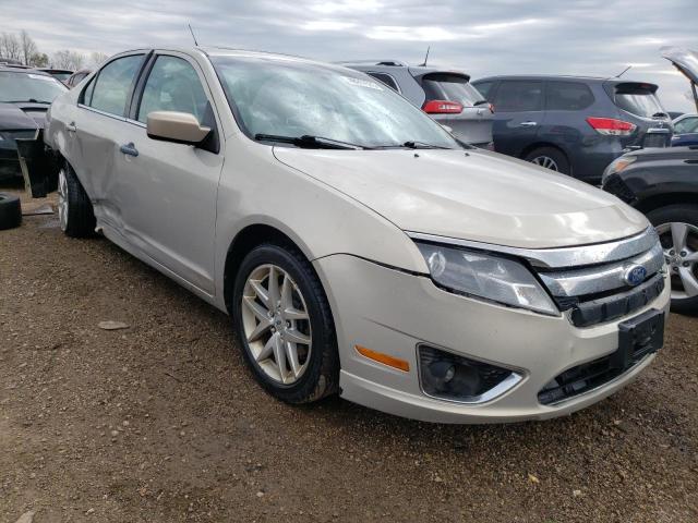 3FAHP0JG2AR331079 - 2010 FORD FUSION SEL BEIGE photo 4