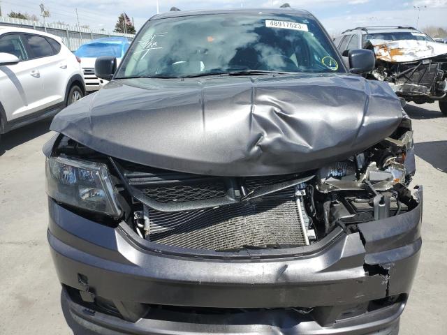 3C4PDCAB1LT181587 - 2020 DODGE JOURNEY SE CHARCOAL photo 5