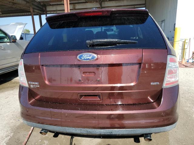 2FMDK3JC3ABB78972 - 2010 FORD EDGE SEL BROWN photo 6