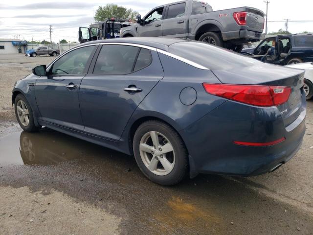 KNAGM4A74F5527814 - 2015 KIA OPTIMA LX BLUE photo 2