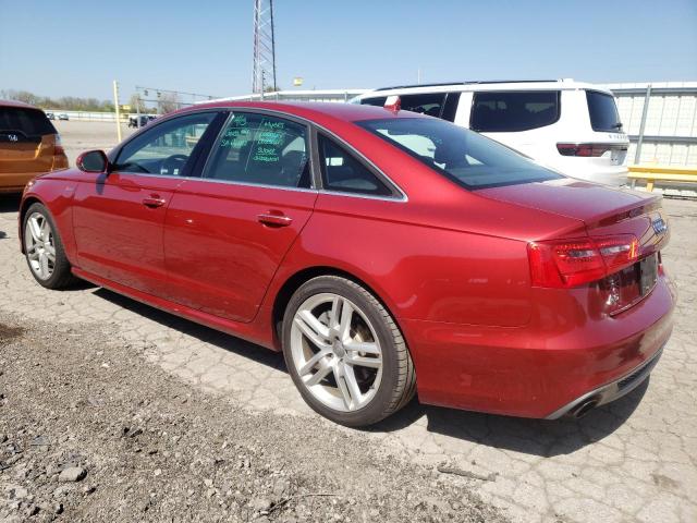 WAUHGAFC3FN030737 - 2015 AUDI A6 PRESTIGE წითელი ფოტო 2