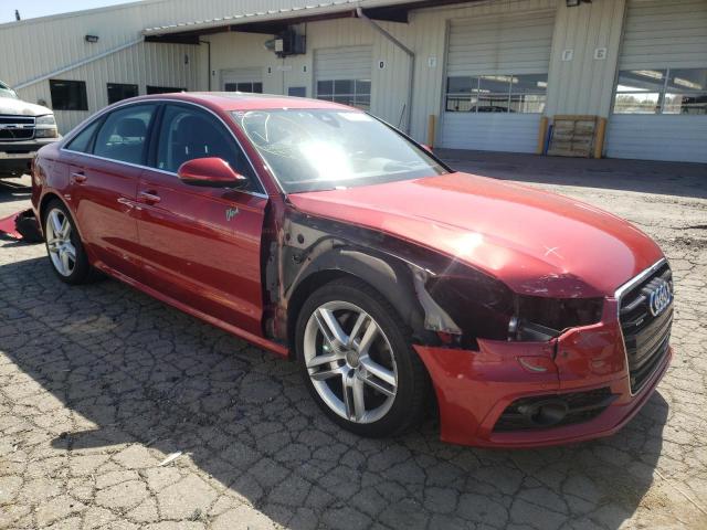 WAUHGAFC3FN030737 - 2015 AUDI A6 PRESTIGE წითელი ფოტო 4