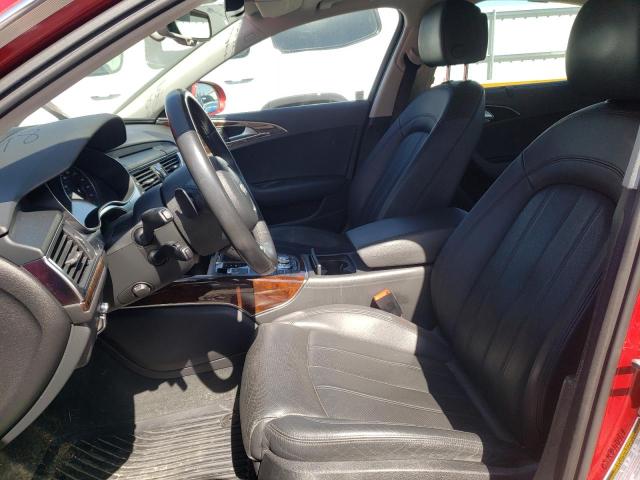 WAUHGAFC3FN030737 - 2015 AUDI A6 PRESTIGE წითელი ფოტო 7