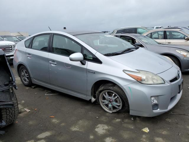 JTDKN3DUXA0107938 - 2010 TOYOTA PRIUS SILVER photo 4