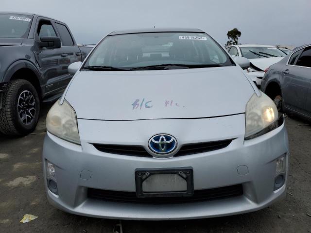 JTDKN3DUXA0107938 - 2010 TOYOTA PRIUS SILVER photo 5