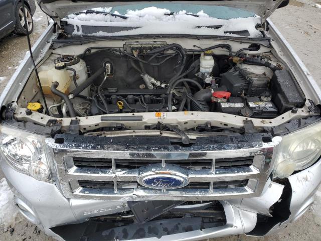 1FMCU9D70AKA54610 - 2010 FORD ESCAPE XLT SILVER photo 11