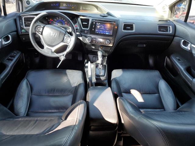 19XFB2F96FE079244 - 2015 HONDA CIVIC EXL GRAY photo 8