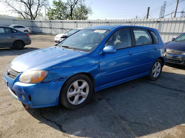 KNAFE161175008118 - 2007 KIA SPECTRA5 SX BLUE photo 1