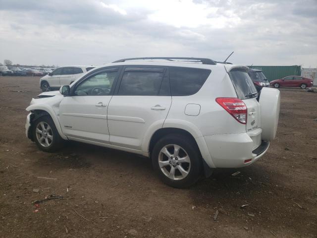 JTMYK4DV8A5026358 - 2010 TOYOTA RAV4 LIMITED WHITE photo 2