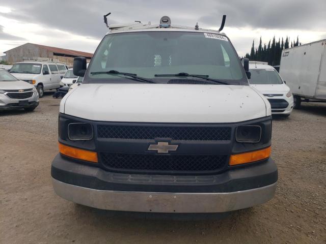 1GCWGFCB4E1132251 - 2014 CHEVROLET EXPRESS G2 WHITE photo 5