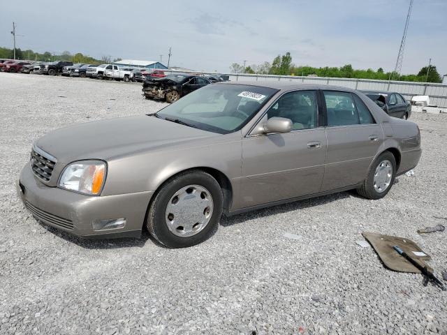 1G6KE57Y01U136404 - 2001 CADILLAC DEVILLE DHS BEIGE photo 1