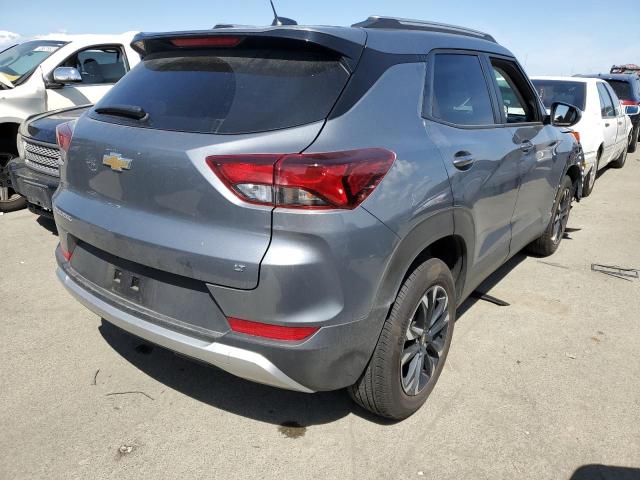 KL79MPSL2NB051410 - 2022 CHEVROLET TRAILBLAZE LT GRAY photo 3