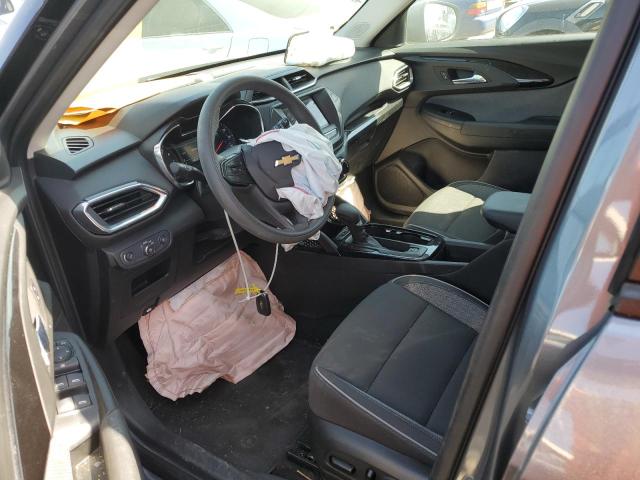 KL79MPSL2NB051410 - 2022 CHEVROLET TRAILBLAZE LT GRAY photo 7