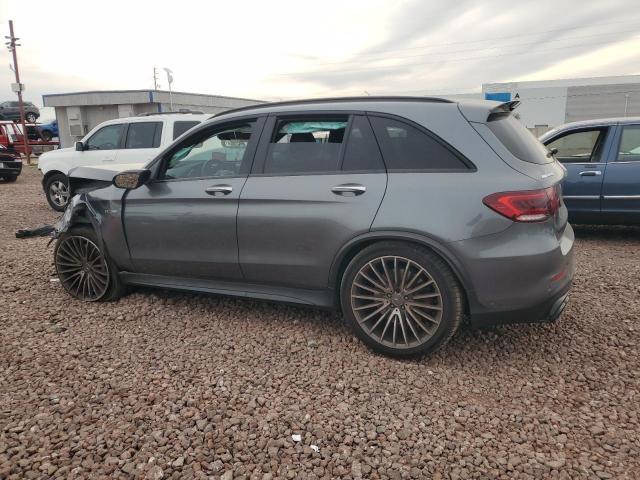 W1N0G8JB7MF963001 - 2021 MERCEDES-BENZ GLC 63 4MATIC AMG GRAY photo 2