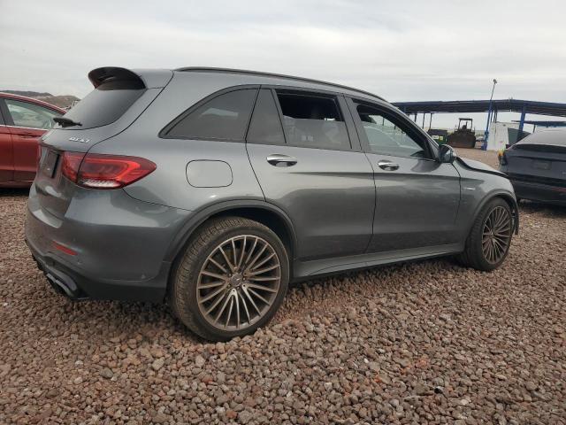 W1N0G8JB7MF963001 - 2021 MERCEDES-BENZ GLC 63 4MATIC AMG GRAY photo 3