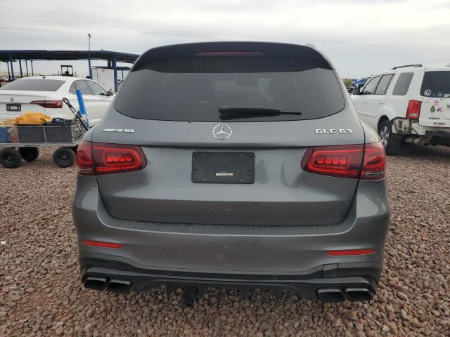 W1N0G8JB7MF963001 - 2021 MERCEDES-BENZ GLC 63 4MATIC AMG GRAY photo 6