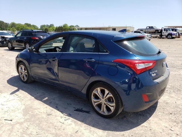 KMHD35LH7EU212638 - 2014 HYUNDAI ELANTRA GT BLUE photo 2