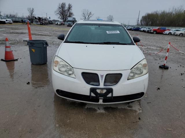 1G2ZG58N474106992 - 2007 PONTIAC G6 BASE WHITE photo 5