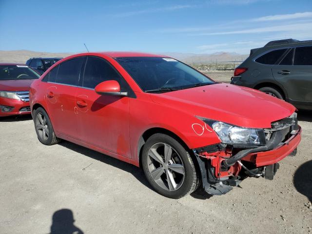 1G1PE5SB9F7279694 - 2015 CHEVROLET CRUZE LT RED photo 4