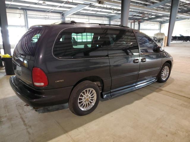 1C4GP64L8XB723756 - 1999 CHRYSLER TOWN & COU LIMITED BLUE photo 3