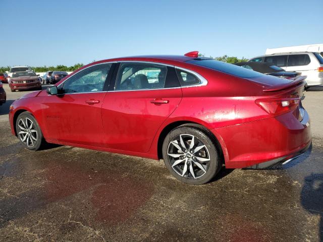 1G1ZG5ST7MF029739 - 2021 CHEVROLET MALIBU RS RED photo 2