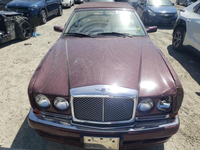 SCBZK22E8YCX62107 - 2000 BENTLEY AZURE BURGUNDY photo 5