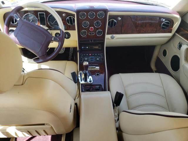 SCBZK22E8YCX62107 - 2000 BENTLEY AZURE BURGUNDY photo 8